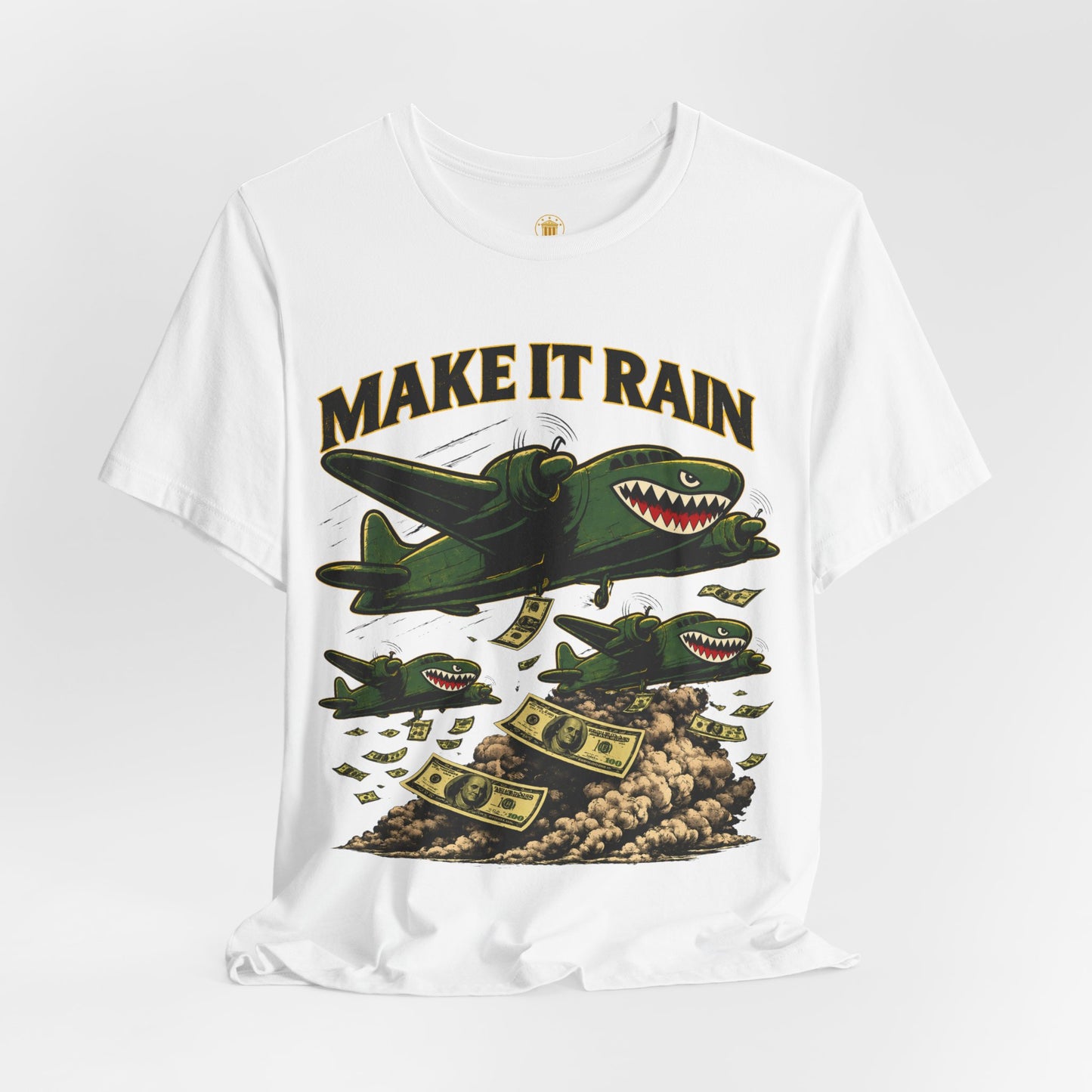 Make It Rain Tee (White) | House of Franklin