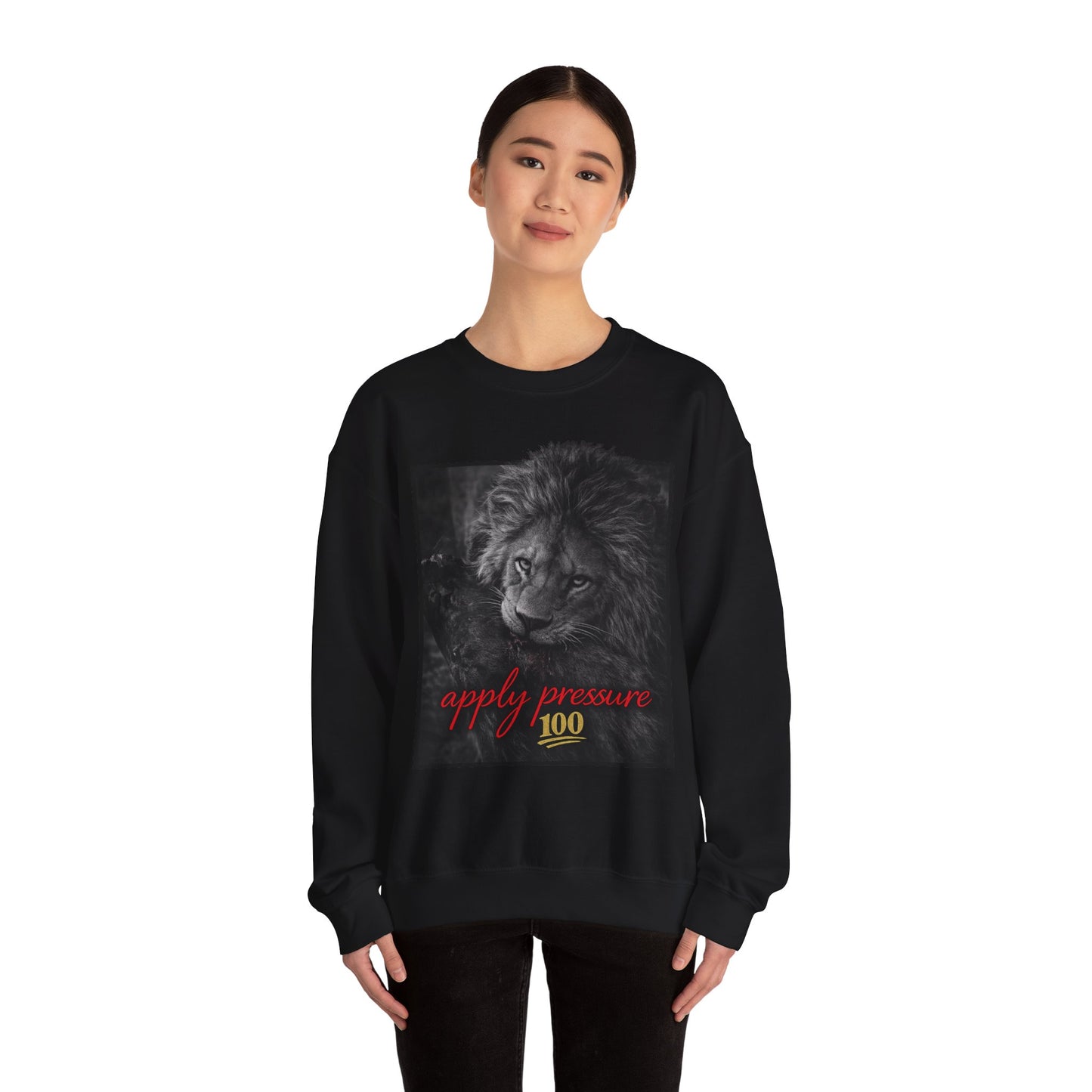 Apply Pressure Crewneck (Black) | House of Franklin