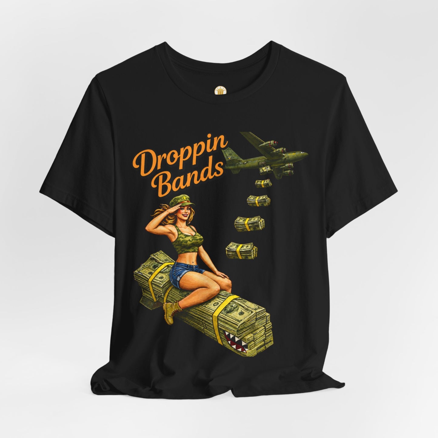 Droppin Bands Tee (Black) | House of Franklin