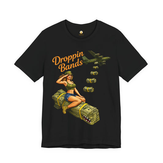 Droppin Bands Tee (Black) | House of Franklin