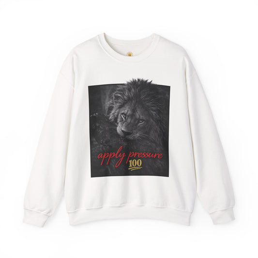 Apply Pressure Crewneck (White) | House of Franklin