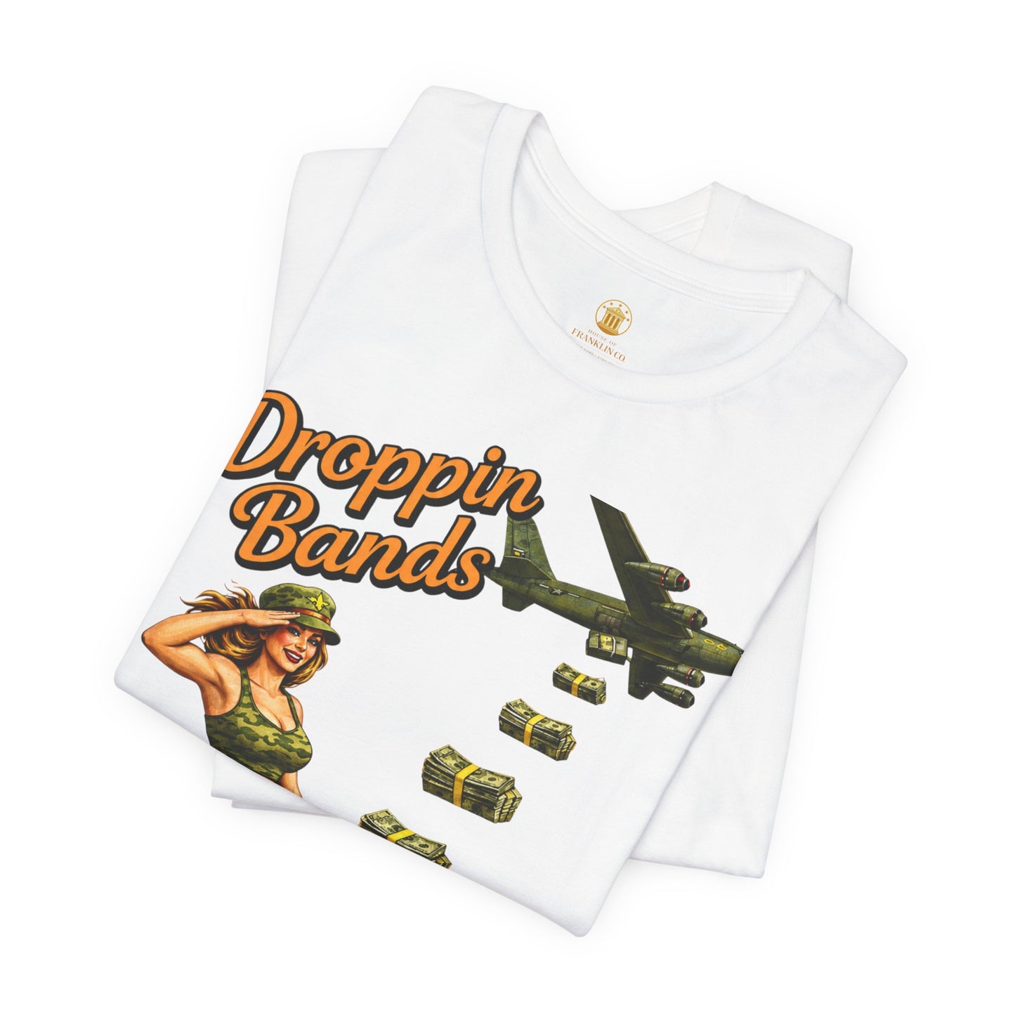 Droppin Bands Tee (White) | House of Franklin