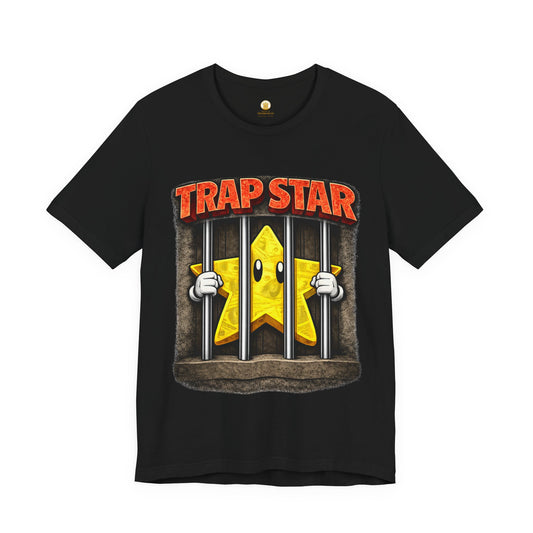 Trap Star Graphic Tee (Black) | House of Franklin