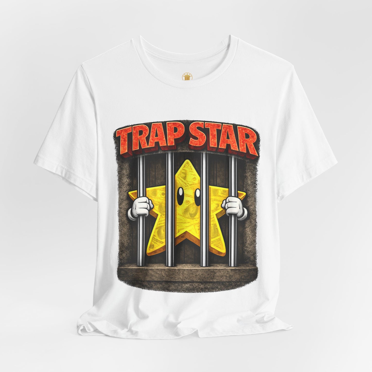 Trap Star Graphic Tee (White) | House of Franklin