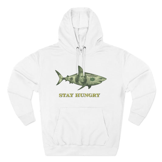 Stay Hungry Hoodie (White) | House of Franklin