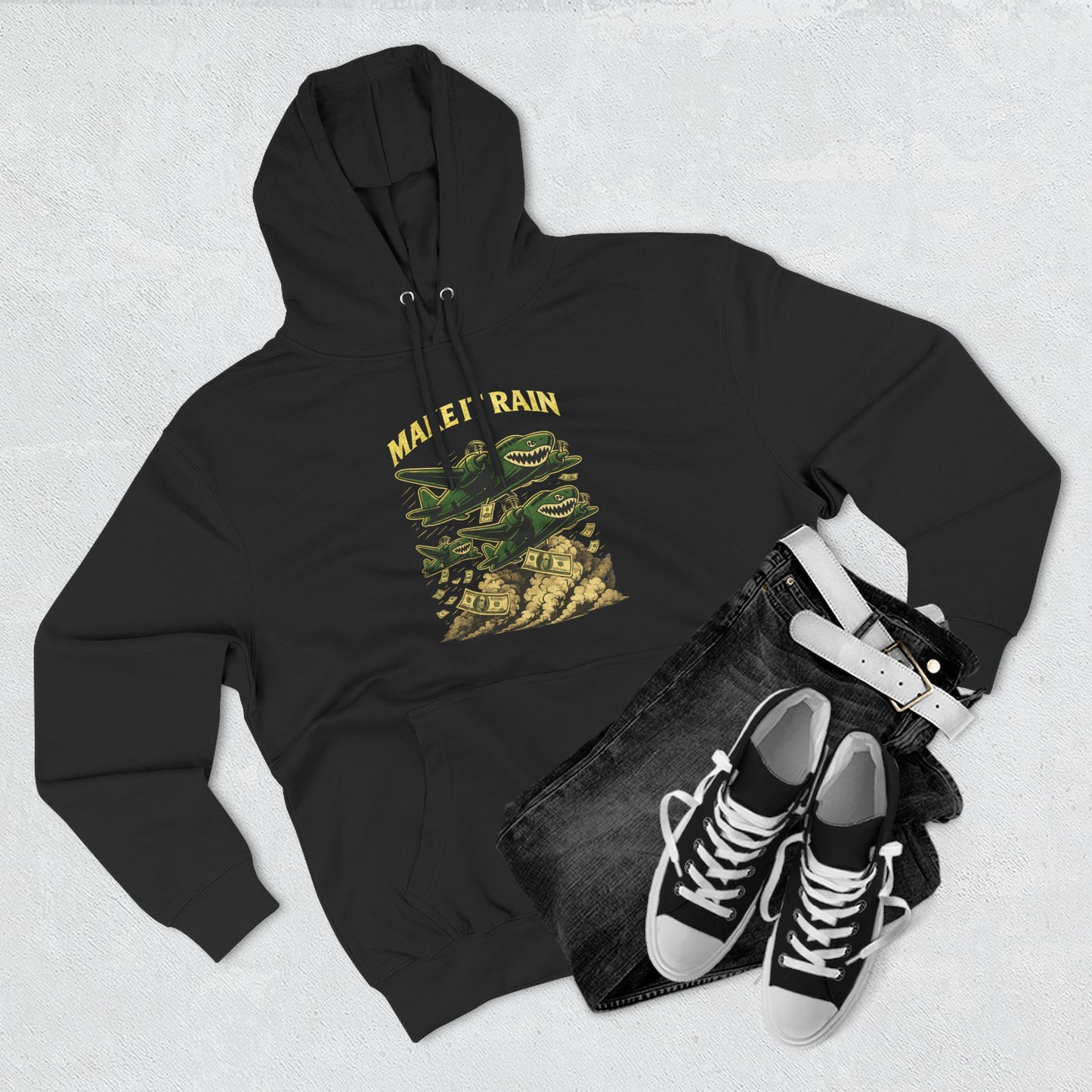 Make It Rain Hoodie (Black) | House of Franklin