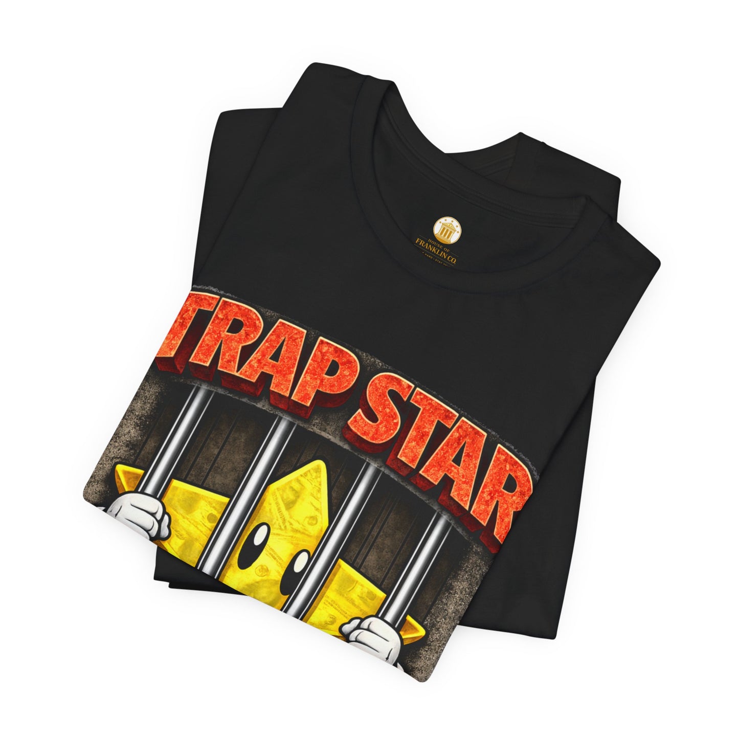 Trap Star Graphic Tee (Black) | House of Franklin
