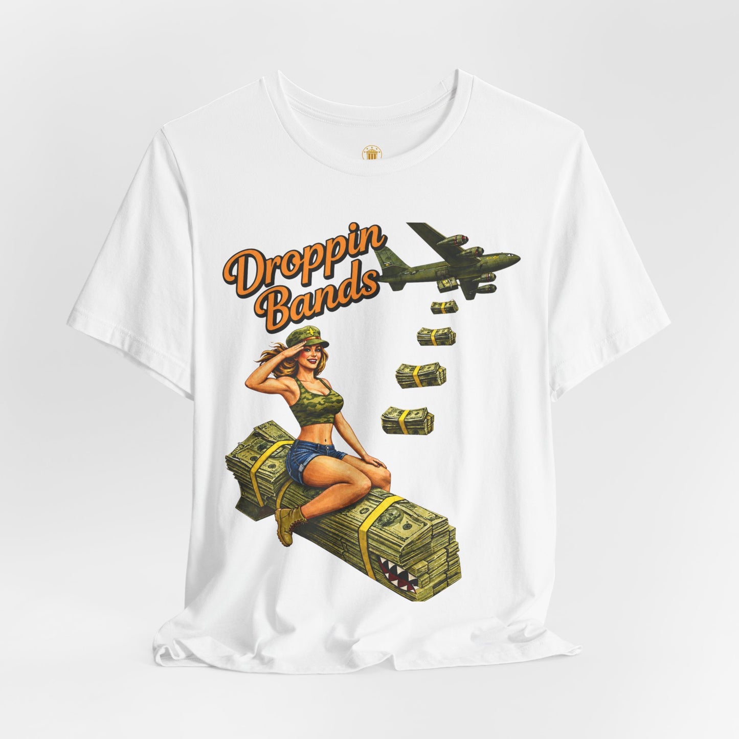 Droppin Bands Tee (White) | House of Franklin