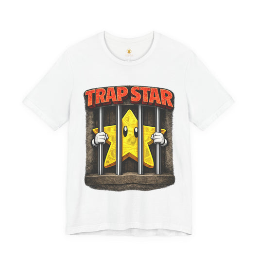 Trap Star Graphic Tee (White) | House of Franklin