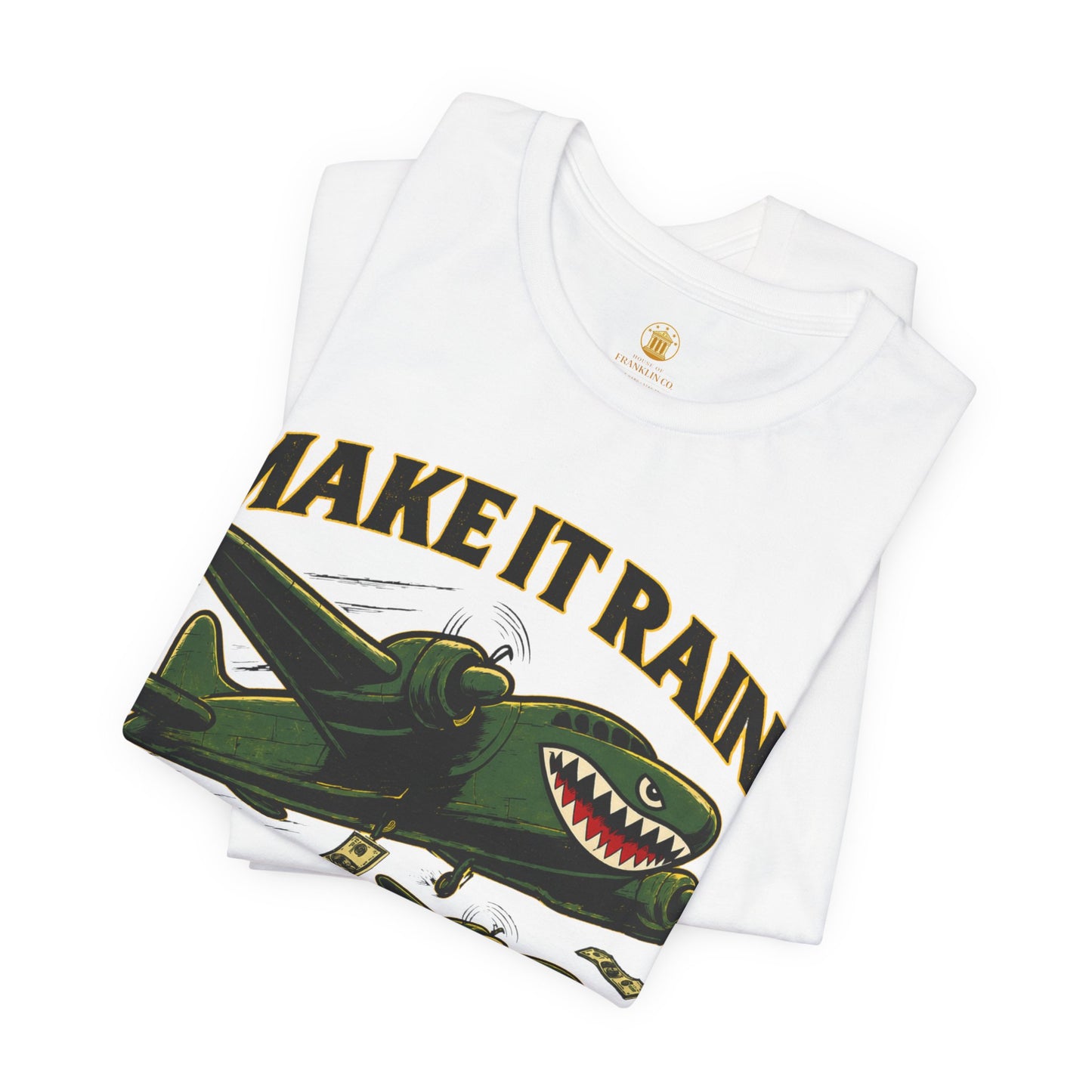 Make It Rain Tee (White) | House of Franklin