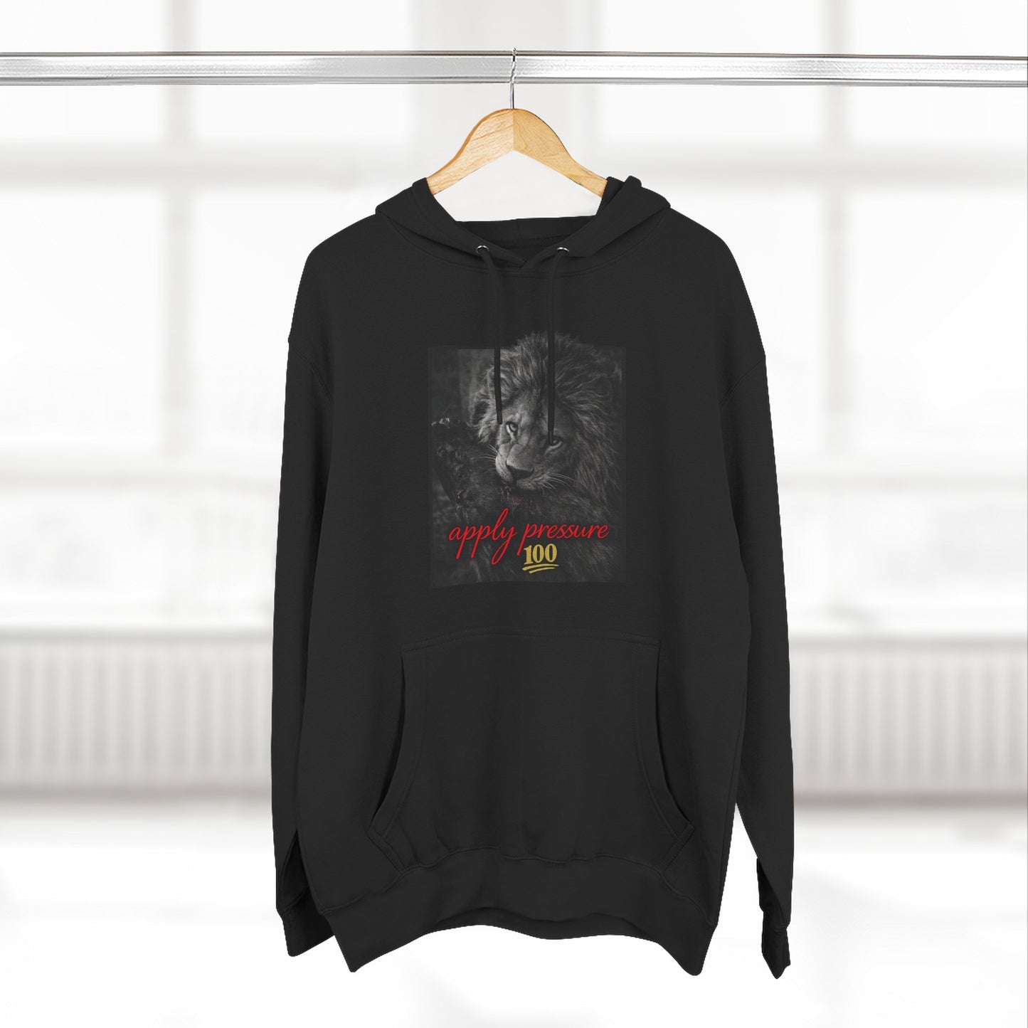 Apply Pressure Hoodie (Black) | House of Franklin