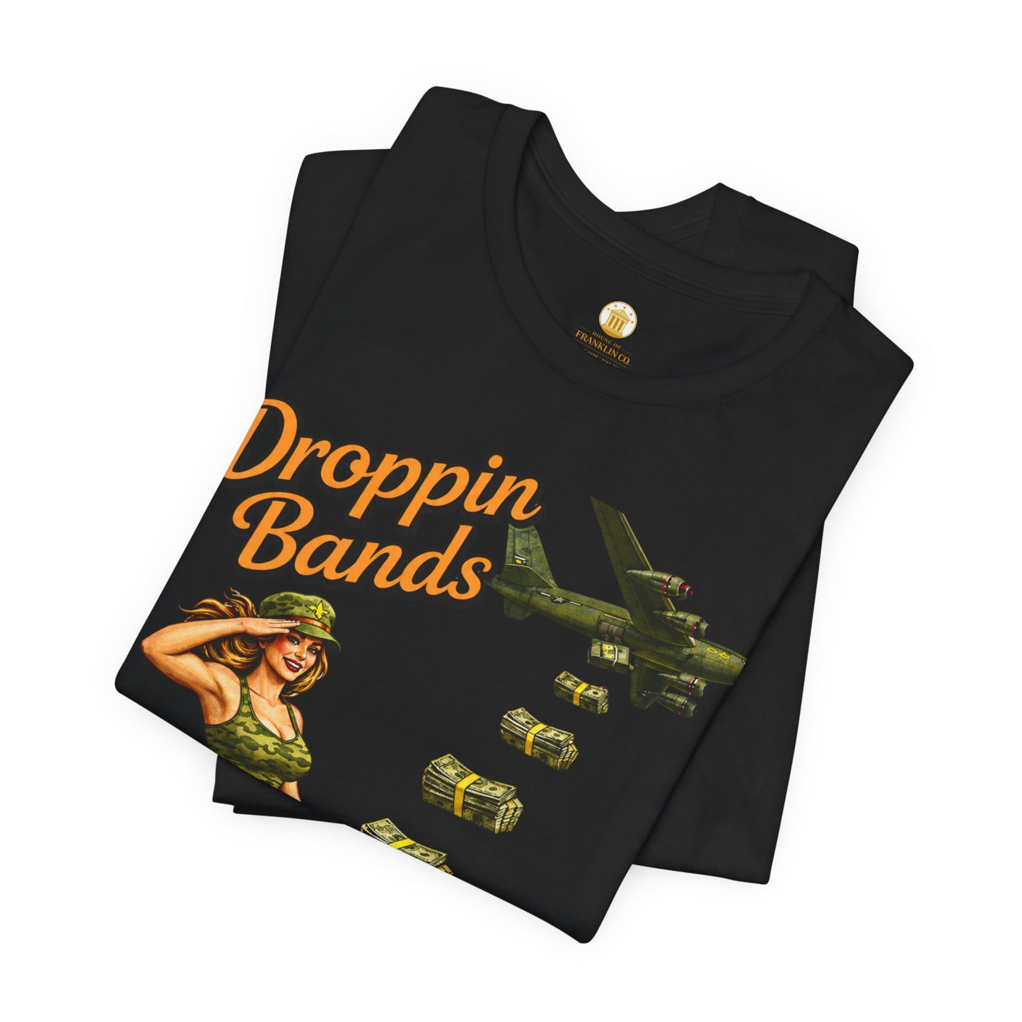 Droppin Bands Tee (Black) | House of Franklin