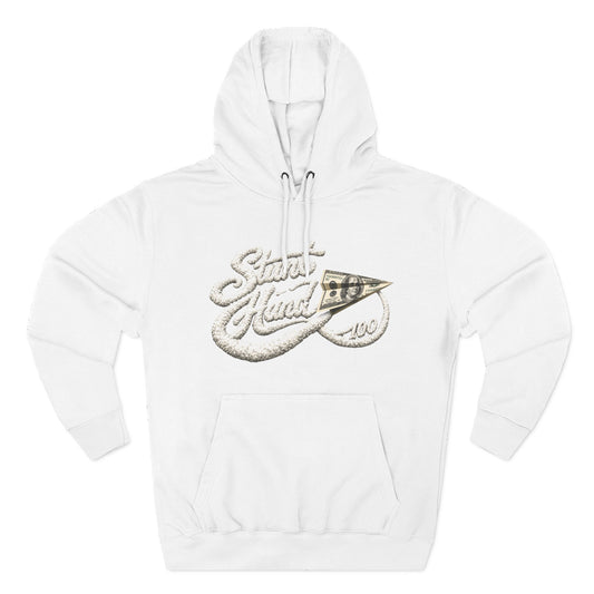 Stunt Hard Hoodie (White) | House of Franklin