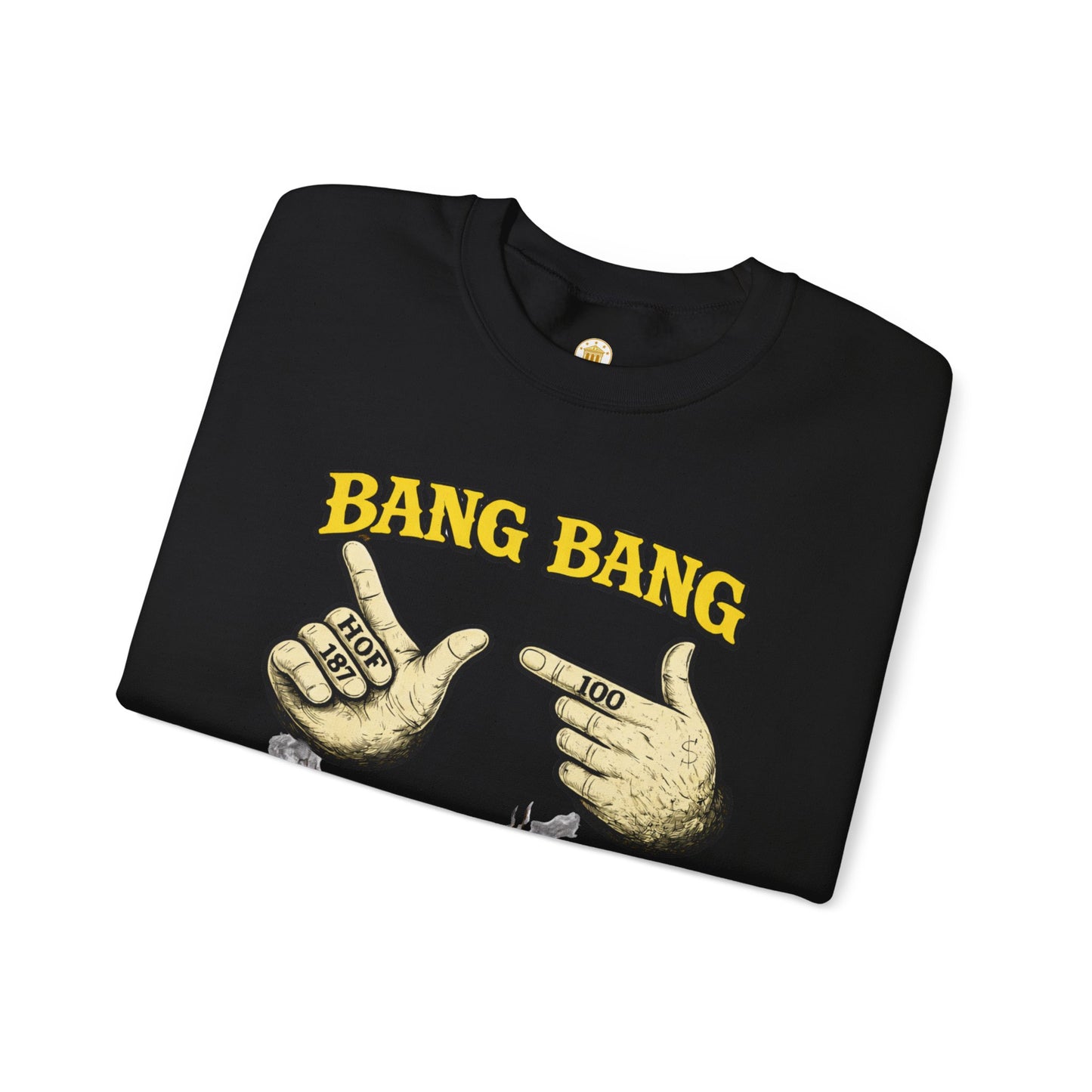 Bang Bang Crewneck (Black) | House of Franklin