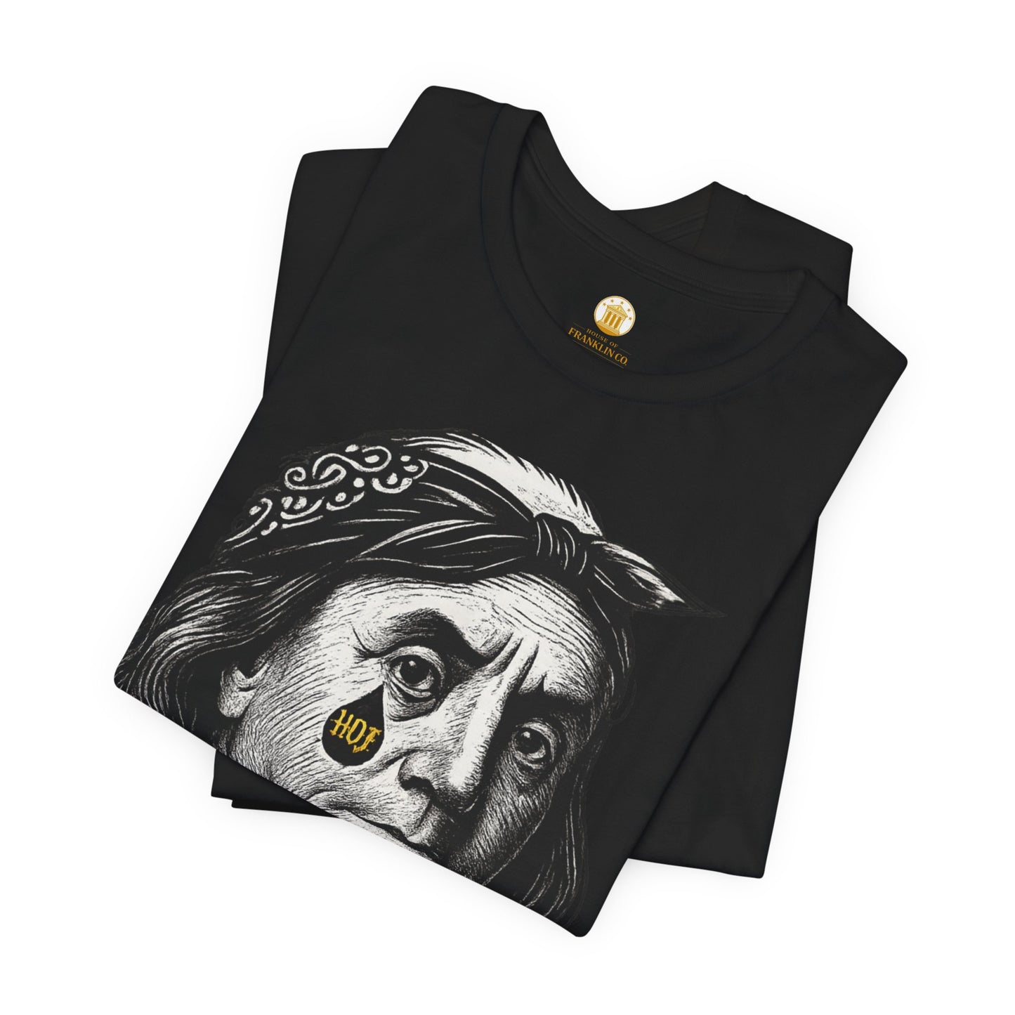 “Hustle Over Pain” 100 Tshirt (Black) | House of Franklin