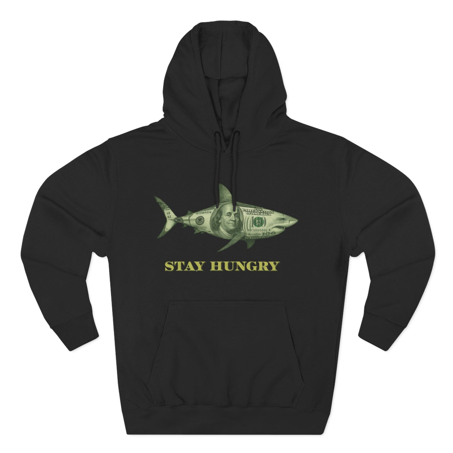 Stay Hungry Hoodie (Black) | House of Franklin