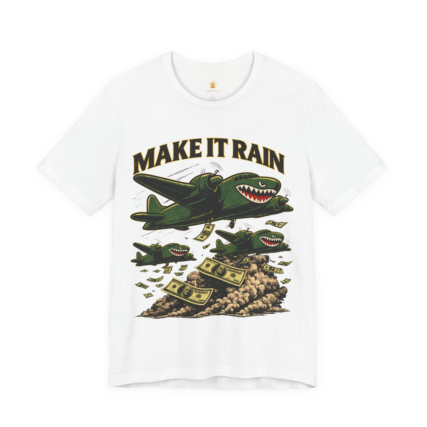 Make It Rain Tee (White) | House of Franklin