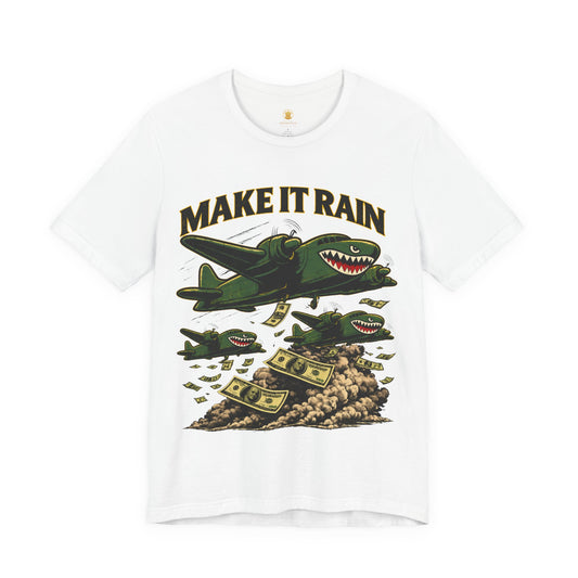 Make It Rain Tee (White) | House of Franklin