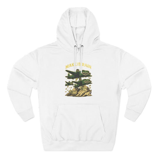 Make It Rain Hoodie (White) | House of Franklin