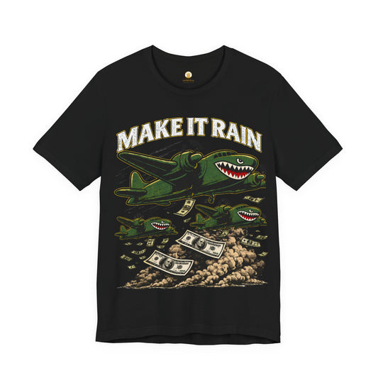 Make It Rain Tee (Black) | House of Franklin