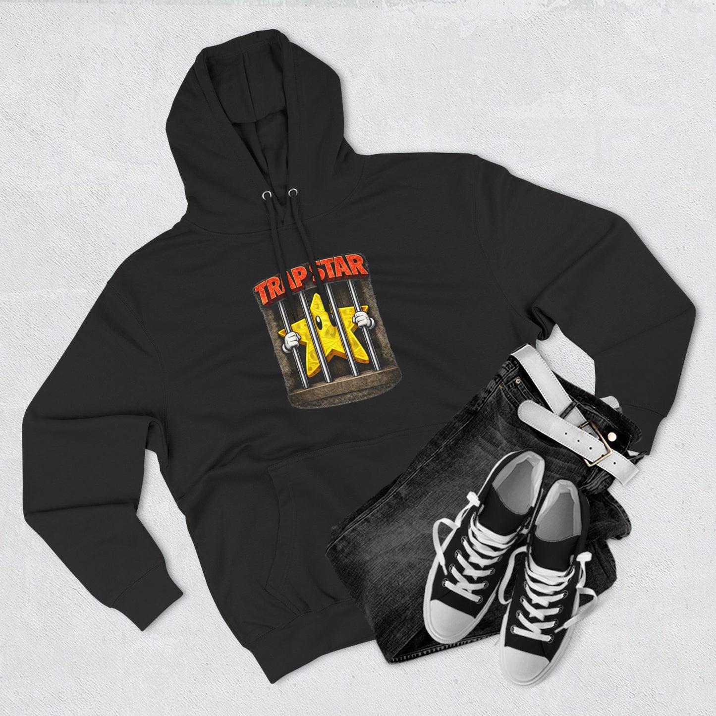 Trapstar Hoodie (Black) | House of Franklin