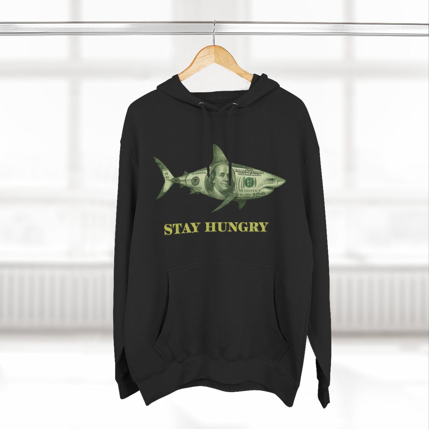Stay Hungry Hoodie (White) | House of Franklin