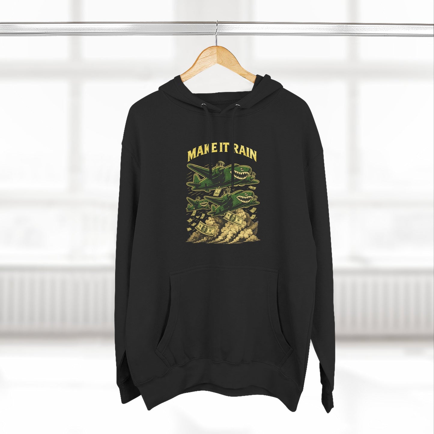 Make It Rain Hoodie (Black) | House of Franklin