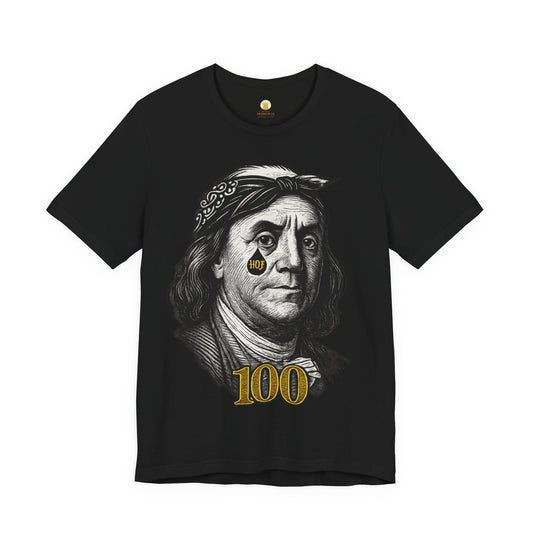 “Hustle Over Pain” 100 Tshirt (Black) | House of Franklin