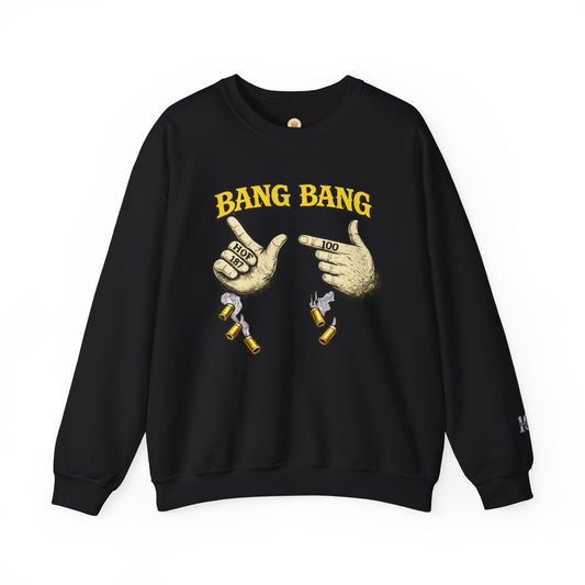 Bang Bang Crewneck (Black) | House of Franklin